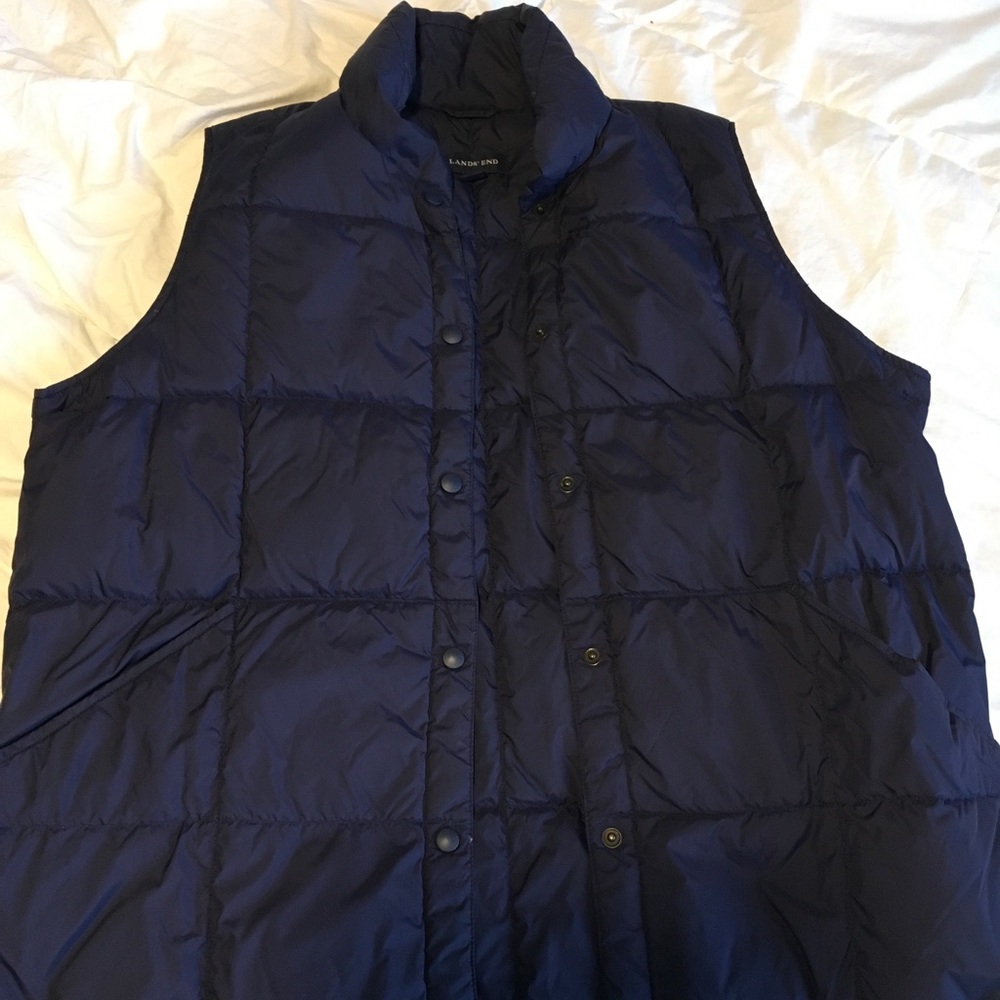 Lands end puffer vest
